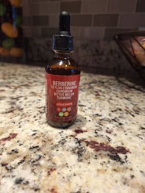 Gluco Gone Berberine Liquid Drops - Sealed- Never Used
